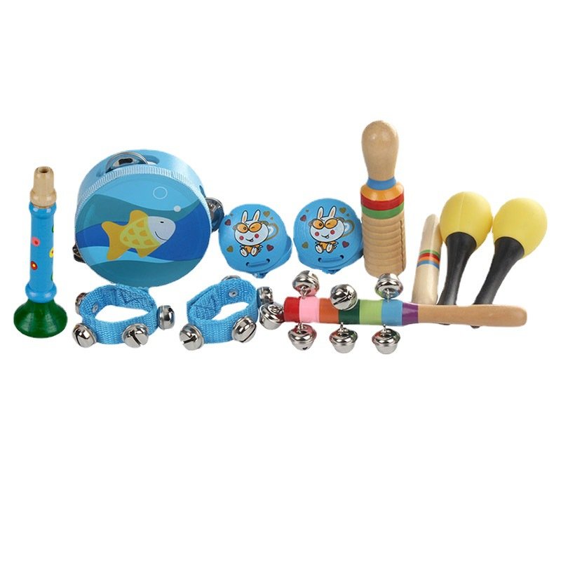 Set instrumentos musicales de madera - Imagen 3