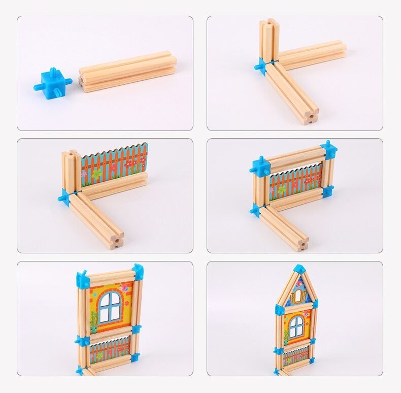 Castillo de bloques de construcción - Imagen 3