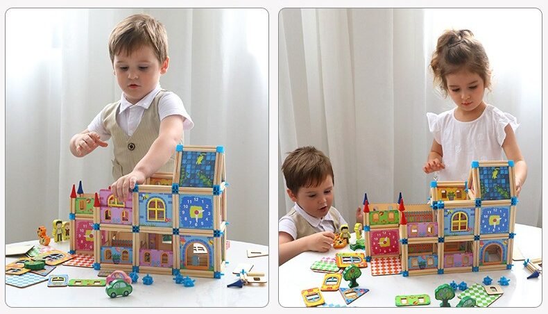 Castillo de bloques de construcción - Imagen 2