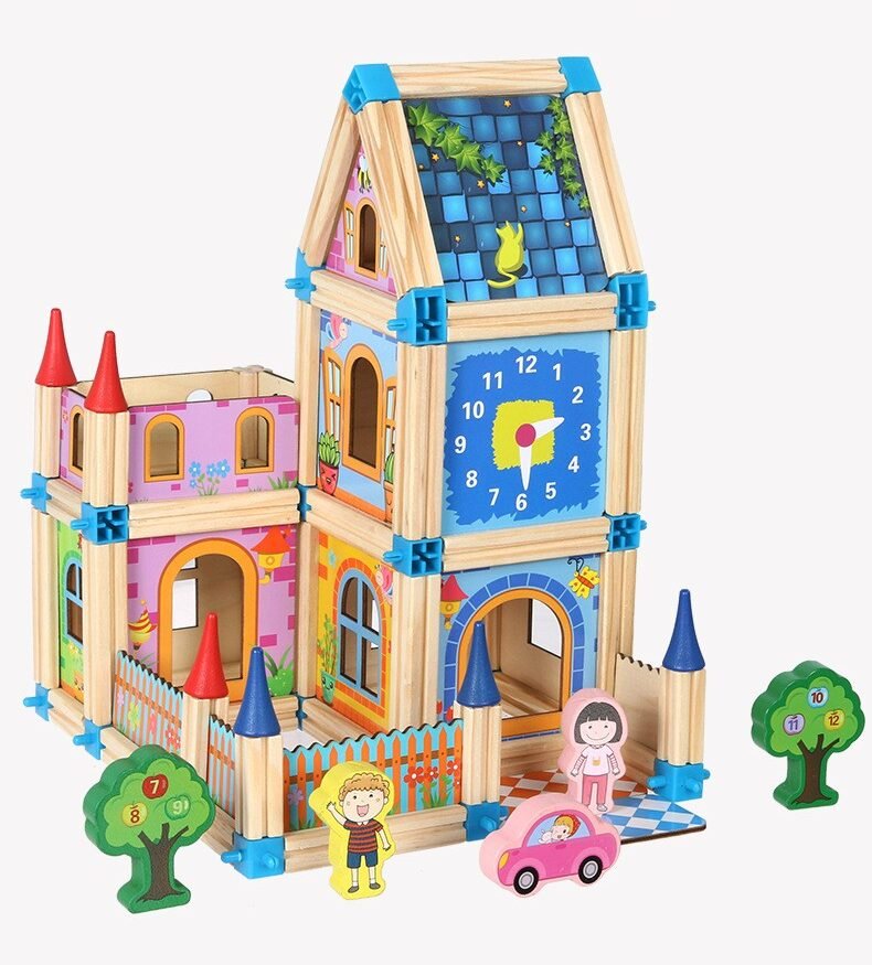 Castillo de bloques de construcción